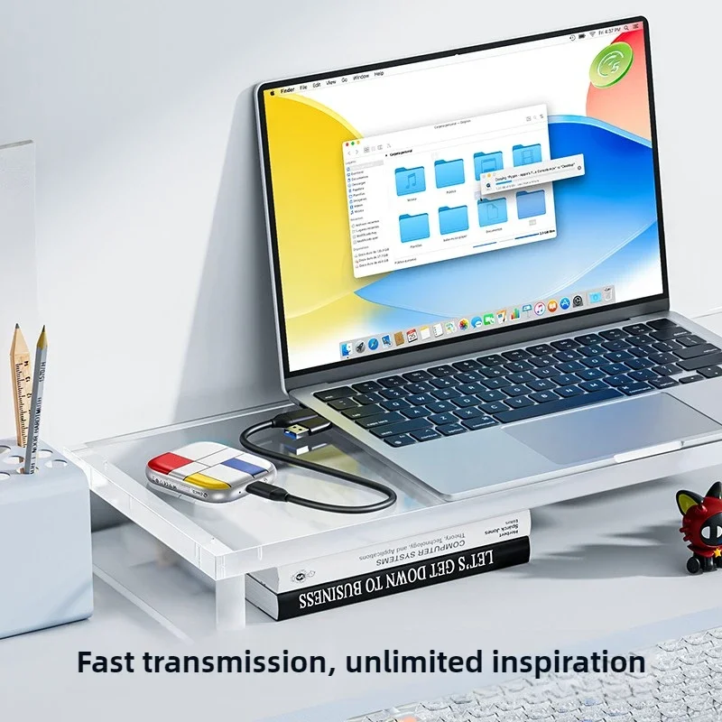 Фото ORICO H5 Портативный SSD 1 ТБ 512 ГБ 2 ТБ Type-C USB3.1 Gen2 Внешний SSD Портативный твердотельный накопитель PSSD для ПК, ноутбука Mac №2