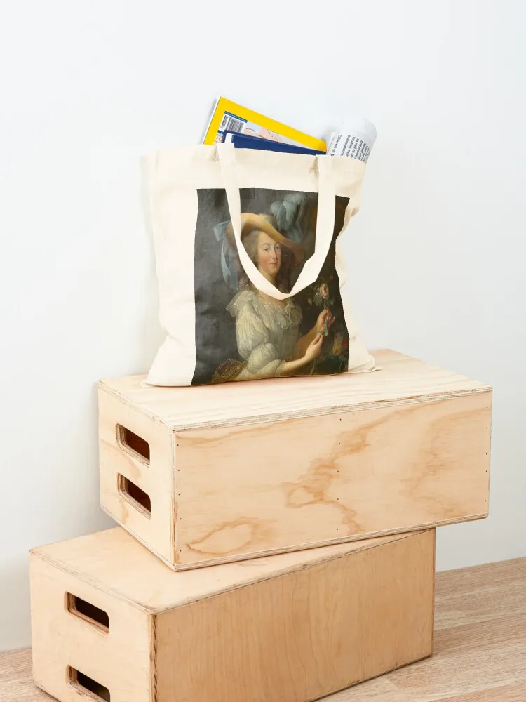 Мария-Антуанетта в муслиновом платье - Louise élisabeth Vigée Le Brun Tote Bag Сумки для конфет Сумка-тоут Холст Женская сумка (art.: 3920d2394622c) - 3920d2394622c