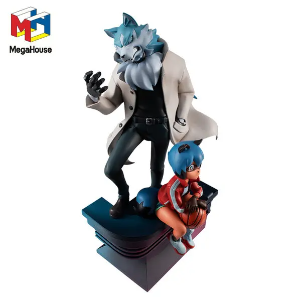 Фирменная Новинка MegaHouse, фигурка Shirou Oogami Michiru Kagemori, аниме модель, кукла, украшение, коллекционный подарок