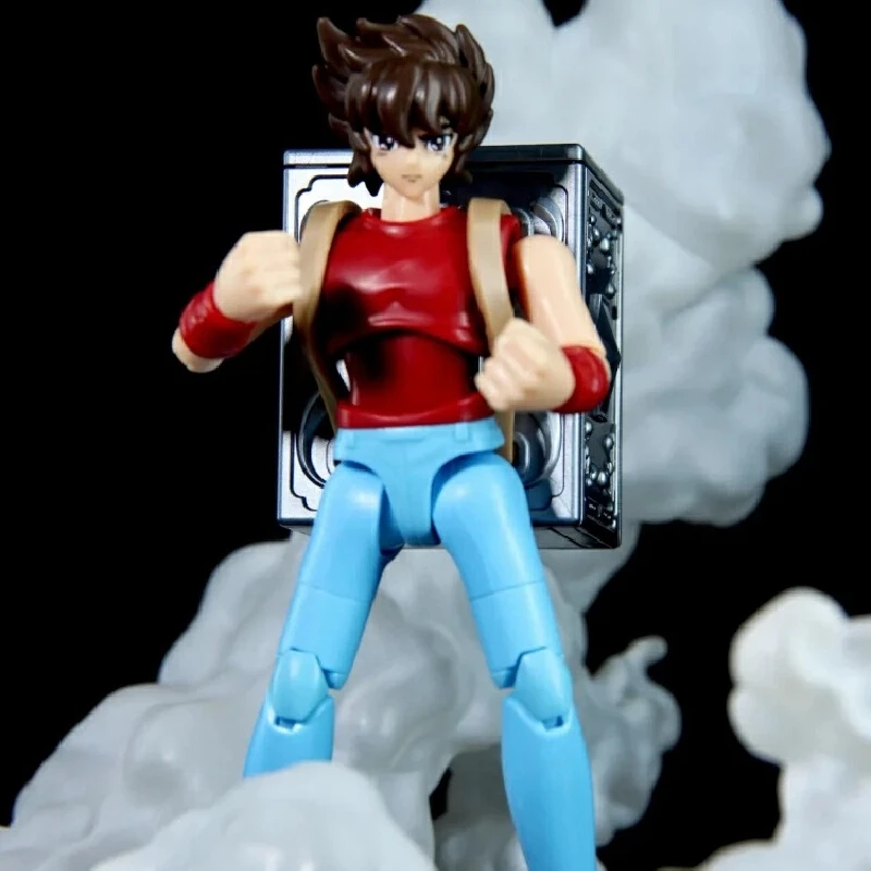 Фото Фигурки героев Blokees Saint Seiya Galaxy Version 2, Camus Hoyoga Dohko Milo Shiryu Pegasus Nachi, аниме-модель, фигурки, игрушка в подарок №2