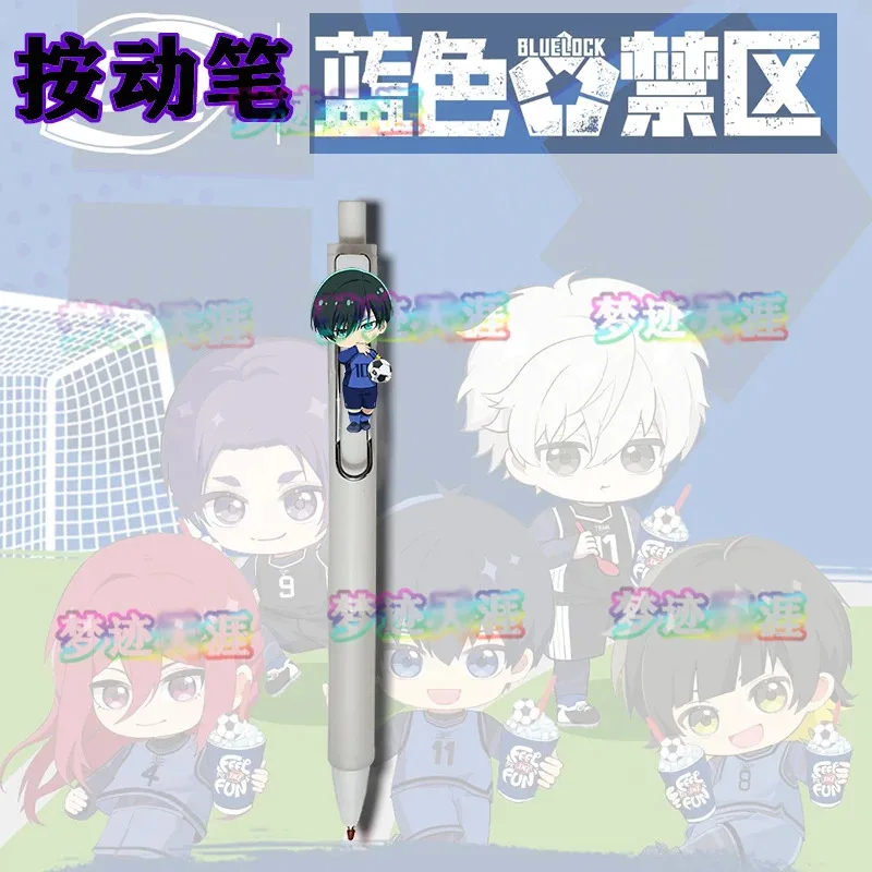 Быстросохнущие канцелярские принадлежности Nagi Seishiro для творчества BLUE LOCK Isagi Yoichi для письма аниме выдвижная гелевая ручка Ambitus подарок высокого качества (art.: 3920d02405a01) - 3920d02405a01
