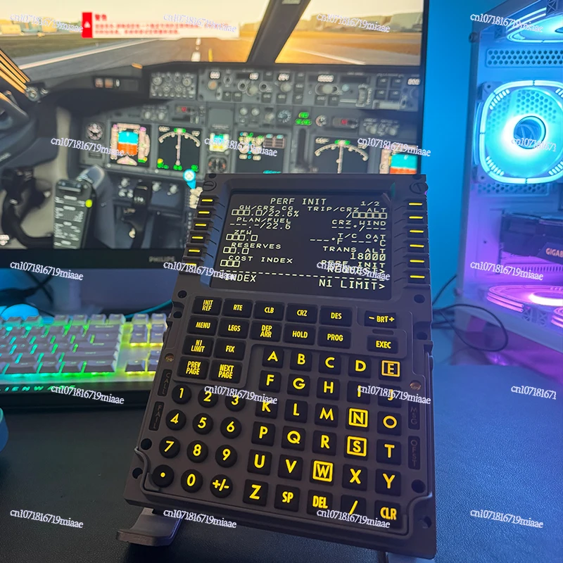 Фото WINGFLEX Boeing 737 CDU Имитация полетовой периферии B737 Управление маршрутом P3D zibo X-Plane №3