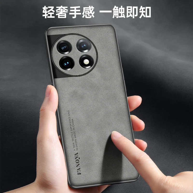 Фото Роскошный чехол из искусственной кожи для Realme GT Neo 5 3T 2 2T 2 Pro, деловой матовый Силиконовый защитный чехол для телефона №3