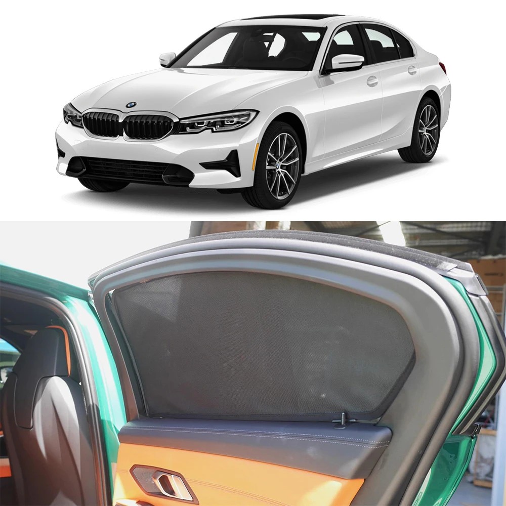Для BMW 3 серии G20 2019-2023 2024 G 20, передняя лобовая рама, занавеска, автомобильный солнцезащитный козырек, задний козырек