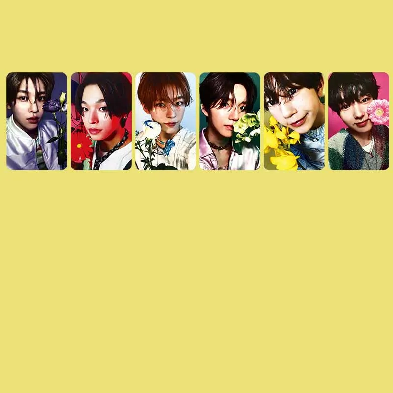 Фото Kpop Yushi Riku Jaehee SONG BIRD Альбом 6 шт./компл. Фотокарточки Список Ryo Sion Персональные селфи Ломо-карты Корейские открытки Подарки для фанатов №4