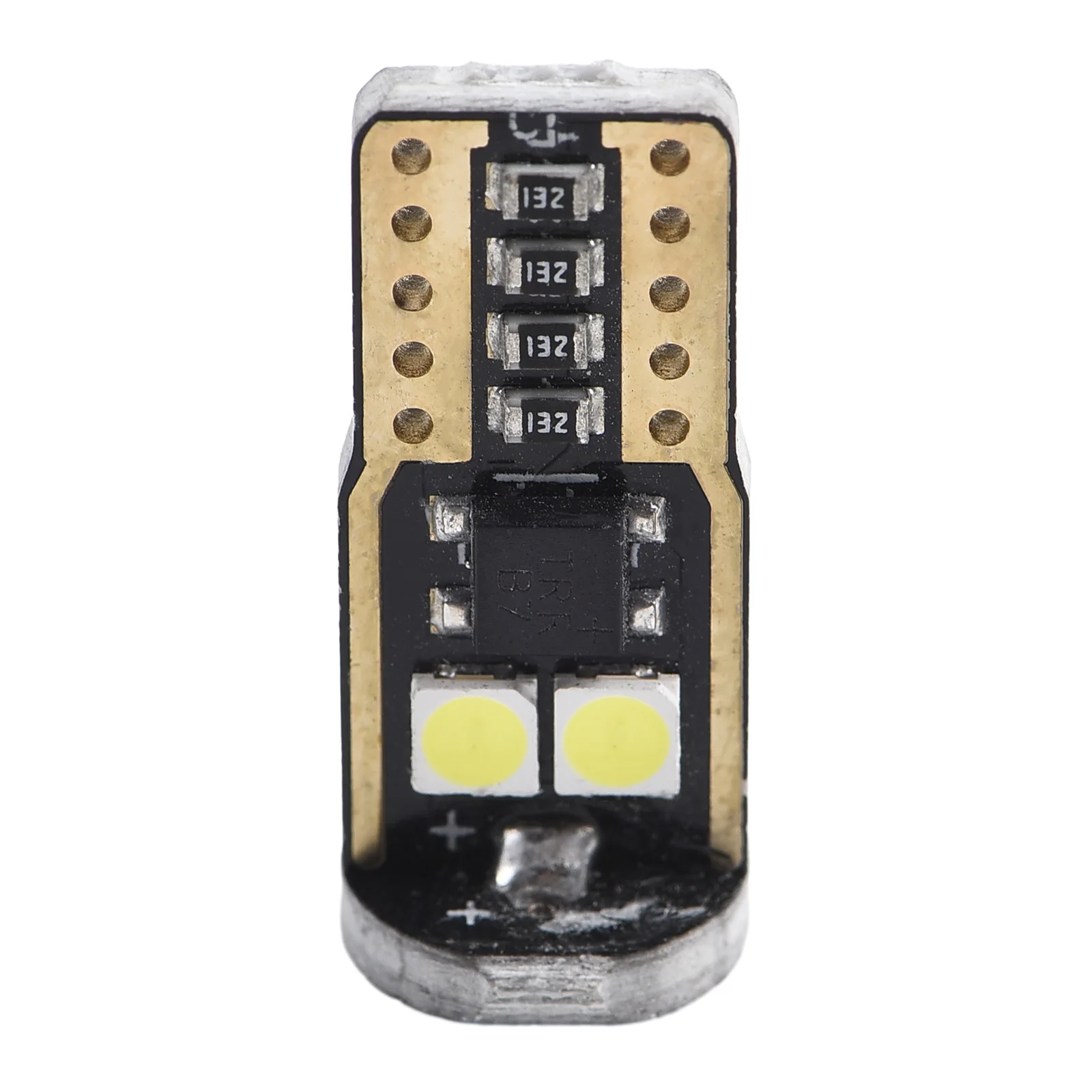 Фото Автомобильная лампочка для интерьера приборной панели T10 3030-6SMD, лампочка для освещения номерного знака, освещение для чтения, без ошибок, внутренние купольные лампы №5
