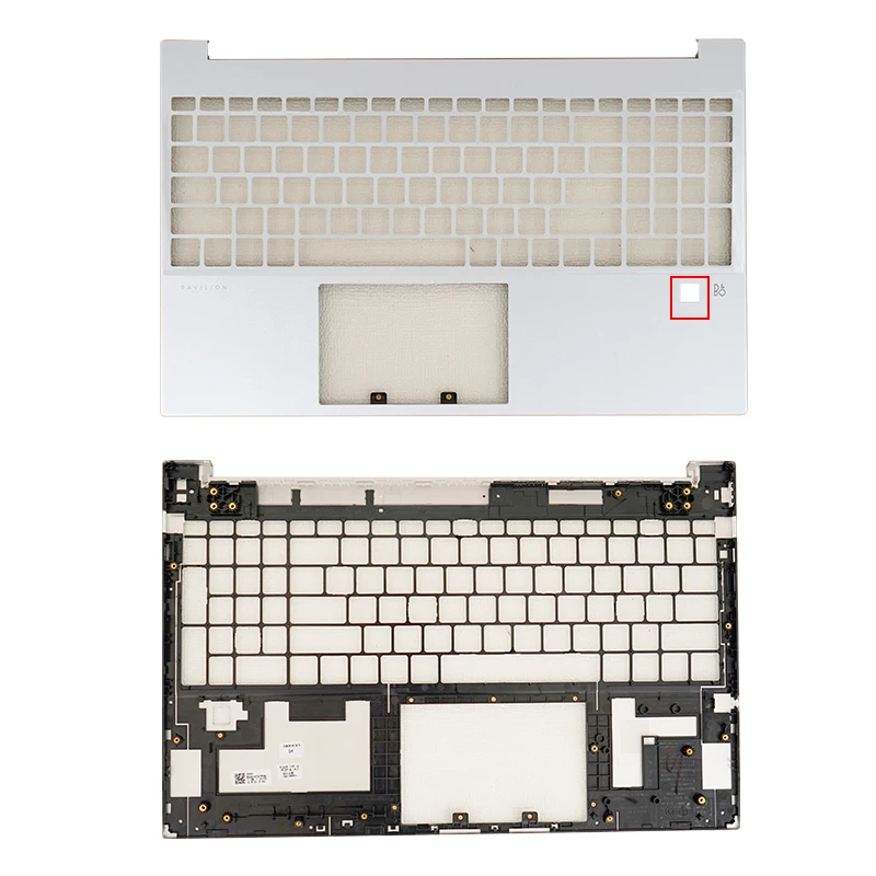 Фото Для Pavilion 15-EH 15-EG 15Z-EH TPN-Q245 Q246 задняя крышка верхний чехол для ноутбука ЖК-задняя крышка/верхняя часть упора для рук с отверстием для отпечатков пальцев №4