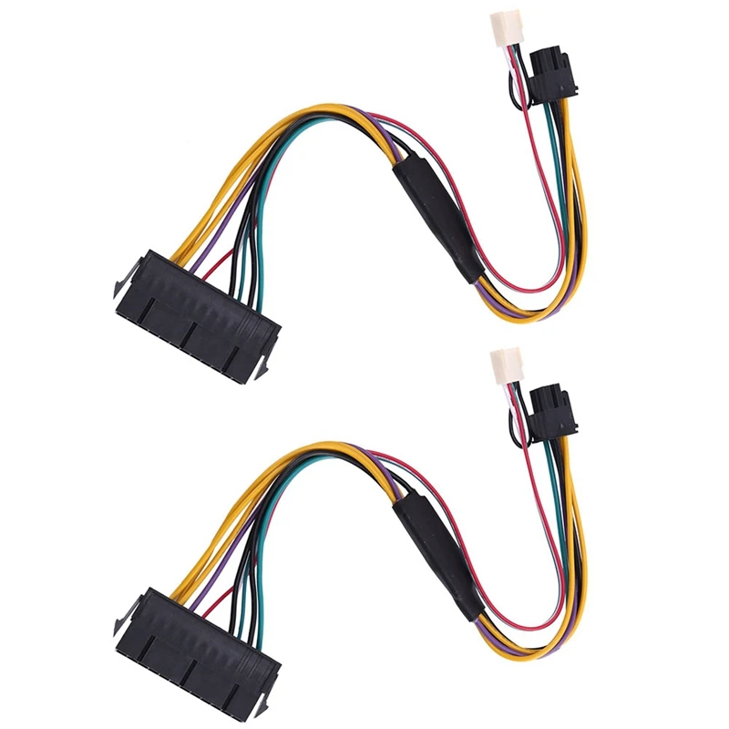 2X ATX PSU кабель питания Pcie 6 Pin To ATX 24 Pin кабель питания от 24 P до 6 P для HP 600 G1 600G1 800G1 материнская плата