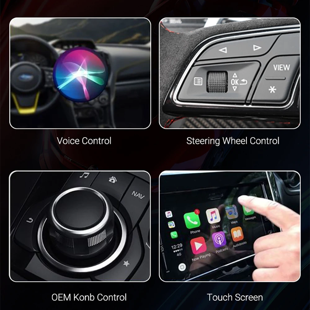 Фото Беспроводной адаптер Maxca CarPlay и Android Auto для Hyundai Elantra Tucson IX35 Sonata Santa fe №3