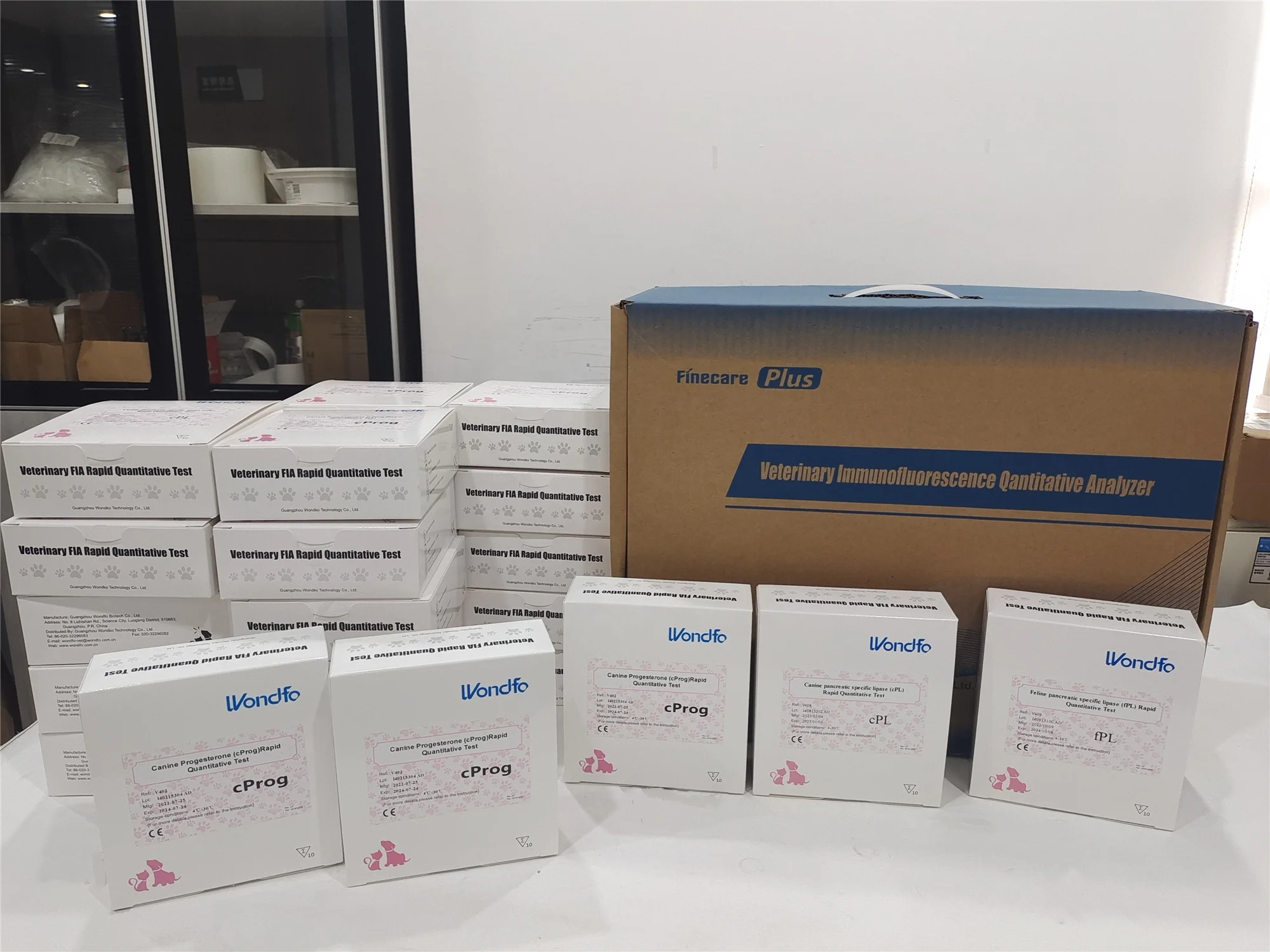 Wondfo Finecare Machine Быстрый точный анализатор иммунофлуоресценции POCT FINECARE PLUS VET-YG-102 Ветеринар (art.: 3920cd931f4fe) - 3920cd931f4fe