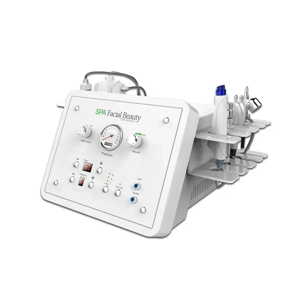 Фото CE Aqua Peel Beauty Machine для лица Hydro Water Очистка омертвевшей кожи Микрокристаллическая гидромалмазная дермабразия для ухода за красотой №2