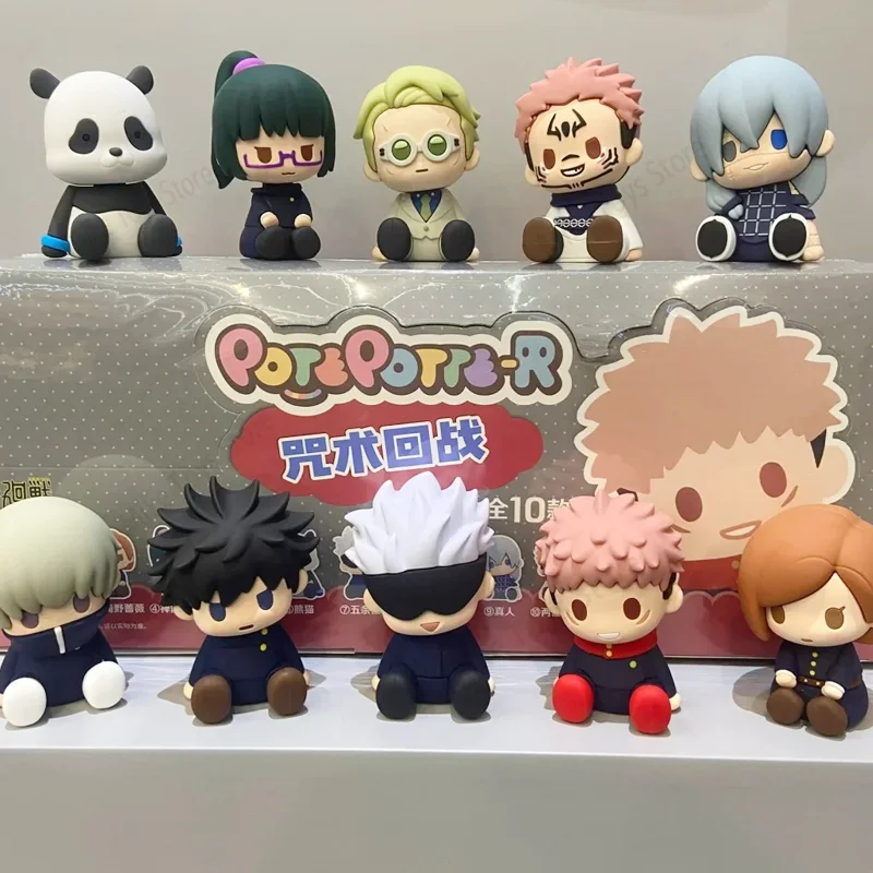 Bandai Jujutsu Kaisen Blind Box Ryomen Sukun Satoru Gojo Itadori Yuji Фигурка Игрушки Аниме Периферийный Декор Статуэтка Симпатичные Игрушки