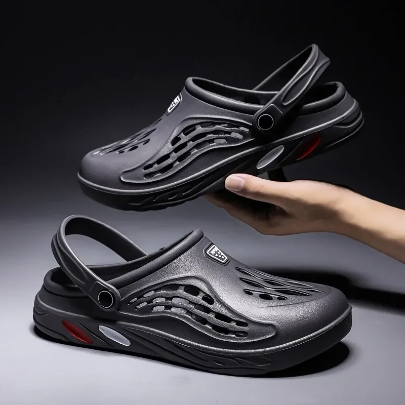 Фото 2024 Summer Big Size 48/49 Men Slippers Big Size Sandals Men Male Casual Shoes Fashion Luxury Sandals Comfort Home Soft Slippers №2