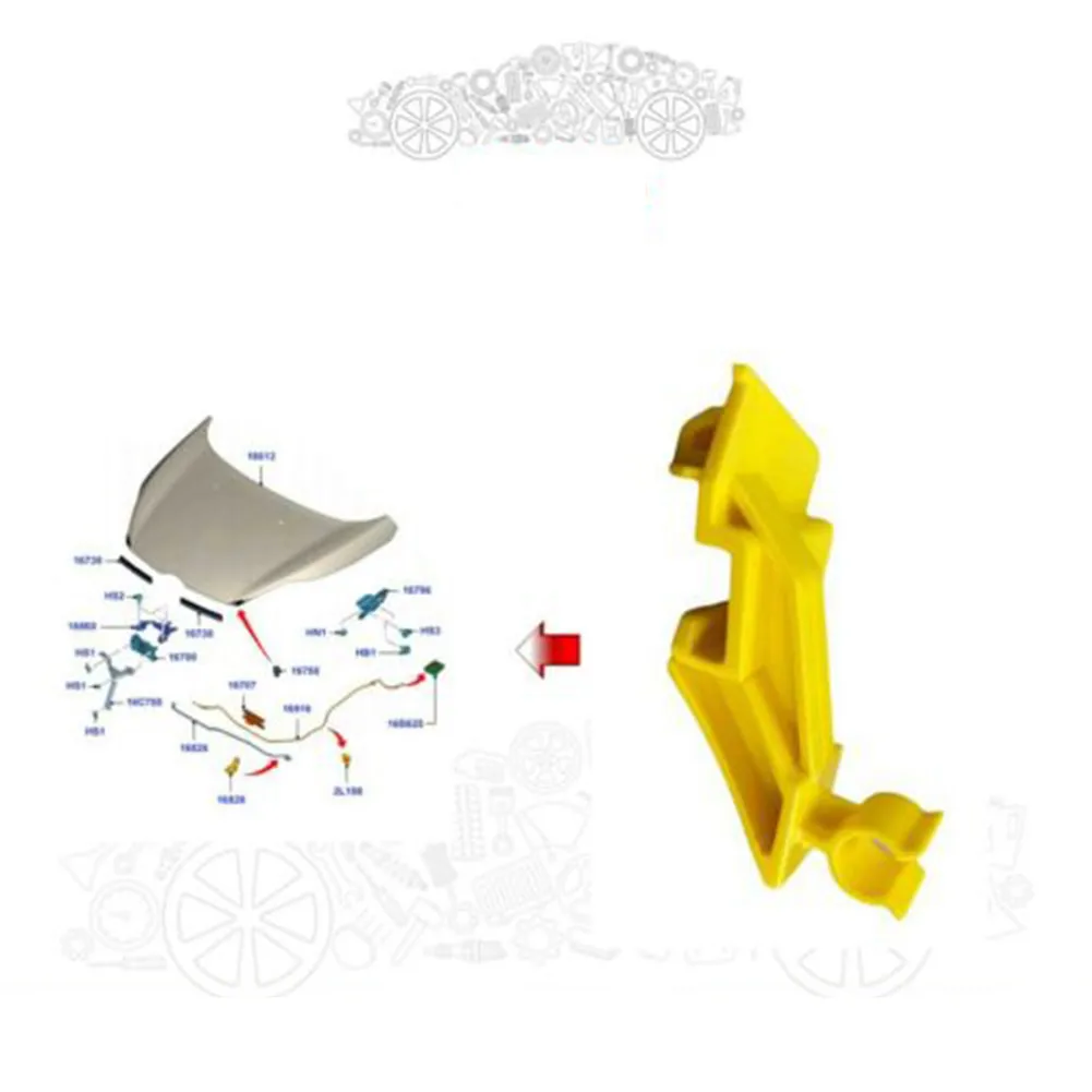 Фиксатор капота автомобиля, для форд фиеста, транзит B-Max, 16828, 8A6116828AC, 1763358, удерживание Опора капота (art.: 3920bd152e7da) - 3920bd152e7da