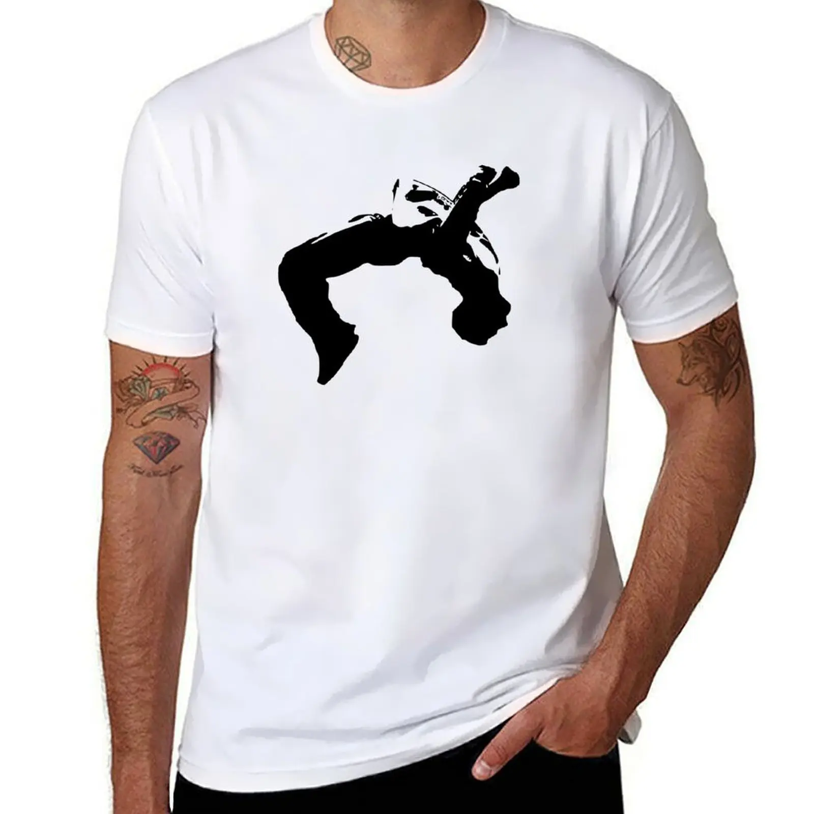 Футболка Parkour The World, мужские футболки, белые мужские футболки для мужчин, футболка