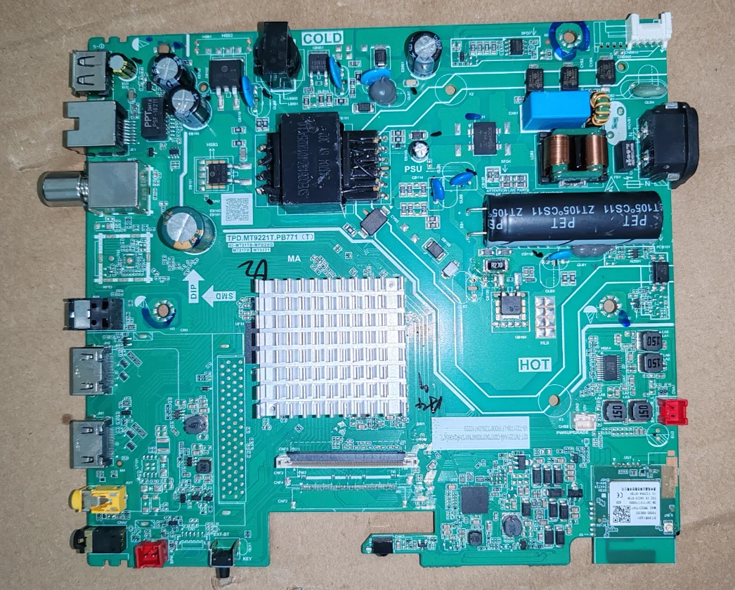 TPD.MT9221T.PB771(T) 40-MT21TB-MPB2HG MT21TB MT9221 Материнская плата интеллектуального сетевого WiFi-телевизора «три в одном»