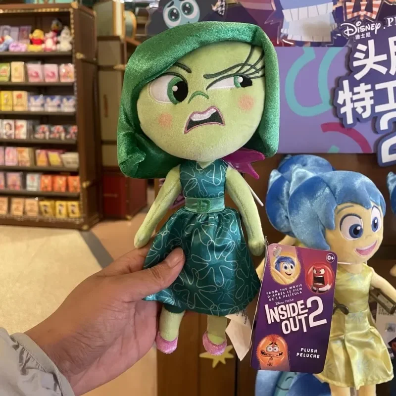 Оригинальные куклы Miniso Disney с вырезами внутри, 2 игрушки, аниме, периферийные куклы, энсть, печаль, Мультяшные кавайные специальные детские подарки на день рождения и Рождество (art.: 3920c9dec1cd2) - 3920c9dec1cd2