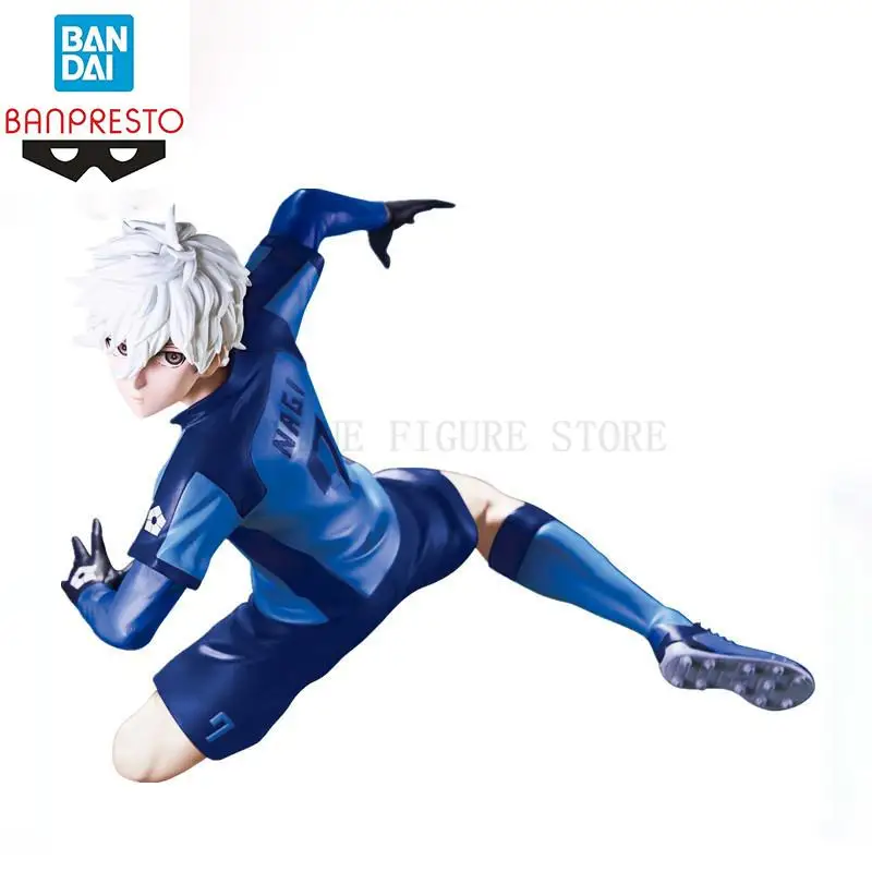 Bandai в наличии, оригинальная фигурка Banpresto Anime Blue Lock Seishiro Nagi (Tba), фигурка из ПВХ, игрушки в штучной упаковке, подарок на Рождество