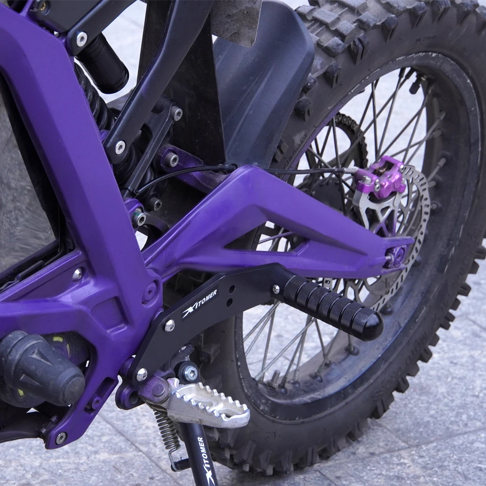 Мотоцикл для Surron Light Bee XSL1E Segway X160 X260, задние подножки, кронштейн для педали, субклетка с подножками, подножка для трюка (art.: 3920ccbad02d1) - 3920ccbad02d1