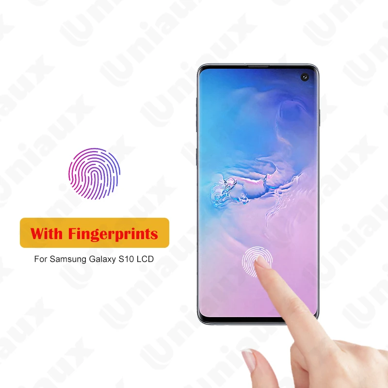 Фото 6,1-дюймовый ЖК-дисплей AMOLED для Samsung S10 G973, ЖК-дисплей для Samsung S10 G973F, дигитайзер сенсорного экрана в сборе, запасные части №5
