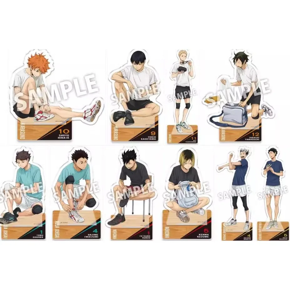 Аниме Keiji Akaashi Kenma Kozume Tetsurou Kuroo Shoyo Hinata Tobio Kageyama, акриловая модель, косплей-игрушка, подарок