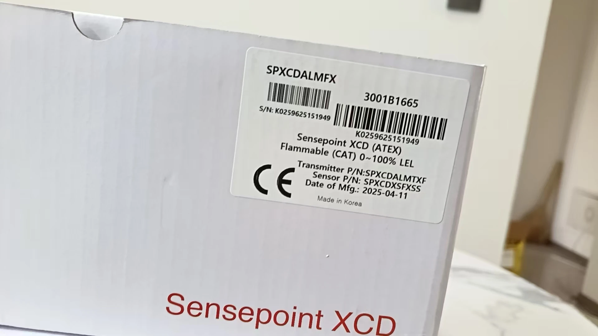 Цифровой горючий детектор Honeywell Sensepoint XCD для промышленного использования, натуральный G, как сигнализация с сертификатами EX SIL (art.: 3920d158e6d7c) - 3920d158e6d7c
