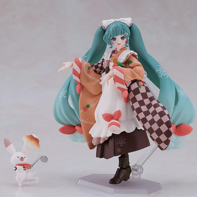 Max Factory Original Vocaloid Hatsune Miku Rabbit Yukine Figma # EX‐068 Снег, Зимняя деликатес Вер. Фигурка Гаражный комплект (art.: 3920cf2908245) - 3920cf2908245
