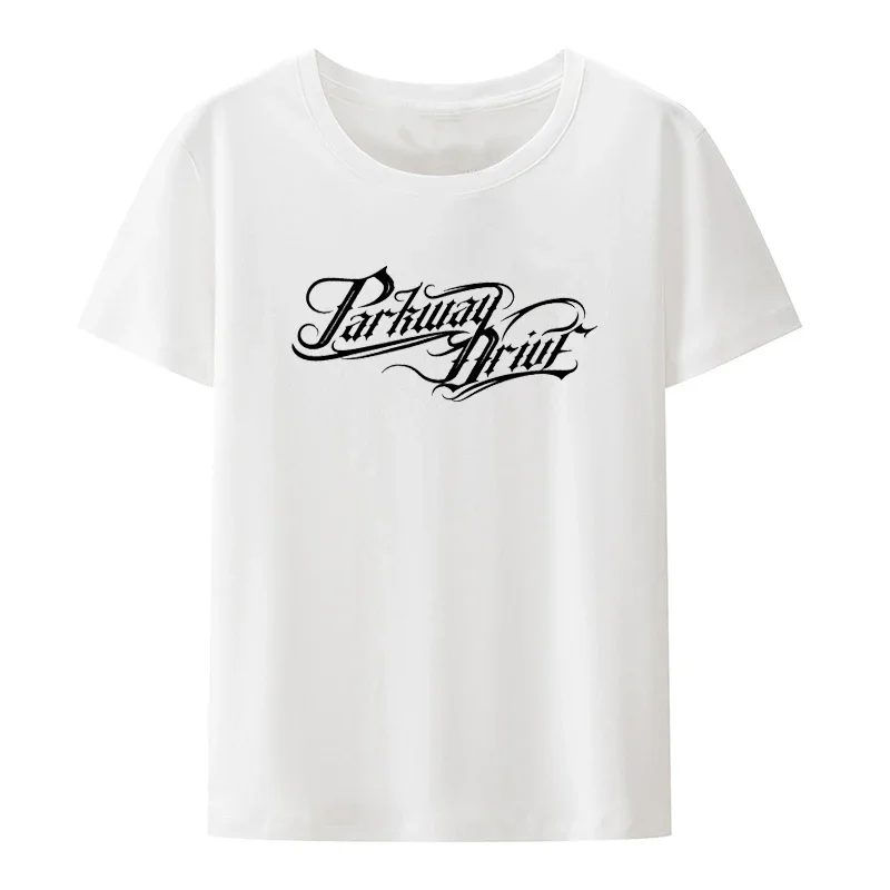 Классические футболки в стиле рок Parkway Drive из модала для мужчин и женщин, футболки в стиле металлкор в стиле панк, хипстерские футболки, летняя уличная одежда в стиле хип-хоп с короткими рукавами (art.: 3920cd336eb71) - 3920cd336eb71
