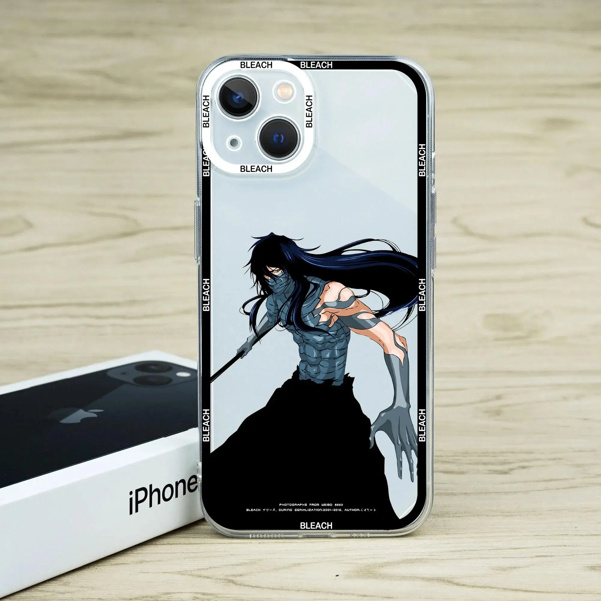 Чехол для телефона с аниме отбеливатель Kurosaki Ichigo для IPhone 11 X XR XSMAX 7 8 14 15 Plus SE20 12 13 Pro MAX Kisuke uraхара прозрачный Co
