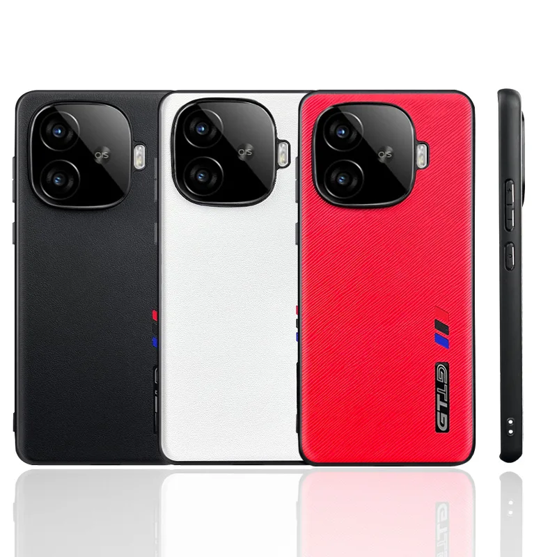Чехол для VIVO iQOO Z9 Turbo высококачественная искусственная кожа + ТПУ 2 в 1 Защитная Противоударная крышка iQOOZ9 Turbo
