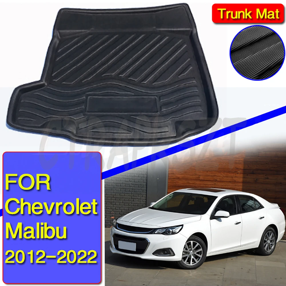 Автомобильный коврик для обуви для Chevrolet Malibu 2012-2022, водонепроницаемый ковер, Muds, коврики для багажника автомобиля, аксессуары для интерьера автомобиля