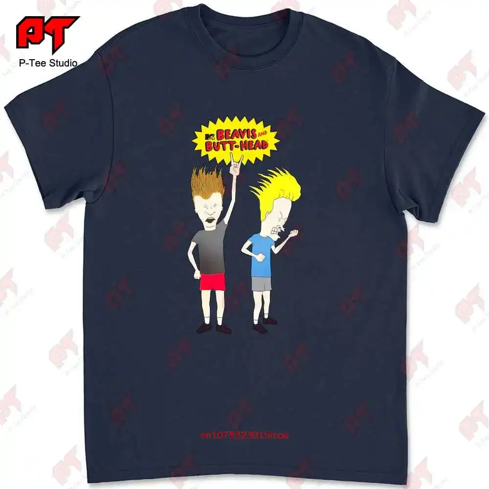 Фото Мужская футболка Beavis And Butthead Rock Out 8G27 №2