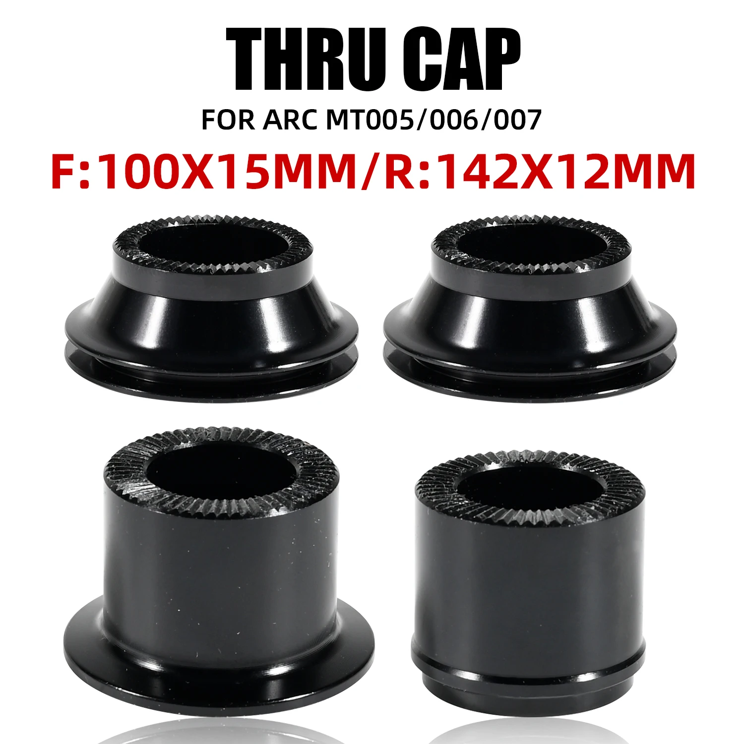 Фото ARC Freehub адаптер 010 009 005 006 039 QR преобразования сквозной колпачок для 8 9 10 11 12 Скоростей запасные части 100x9 135x10 142x12x15 мм №5