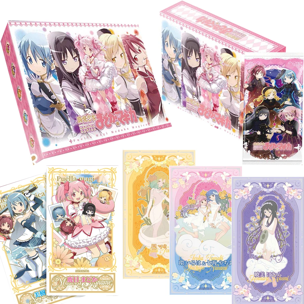 Puella Magi Madoka Magica Коллекционные карты Волшебная девушка Аниме Akemi Homura Miki Sayaka Популярные персонажи Портретные карты Подарки