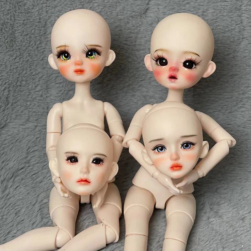Новые милые куклы 30 см 1/6 Bjd голова куклы сделай сам для практики макияжа голова куклы или полная кукла игрушки для девочек праздничные подарки