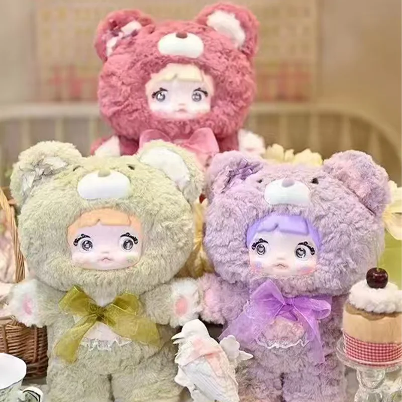 35 см Nommi фигурка модель 400% серия Goodnight Bear слепая коробка милая виниловая кукла загадочная сумка аниме фигурки куклы кулон игрушка в подарок