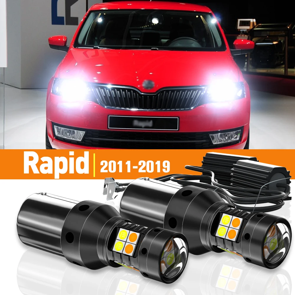 Двойной сигнал поворота для Skoda Rapid 2011-2019 2012 2013 2015 2014, 2 шт.
