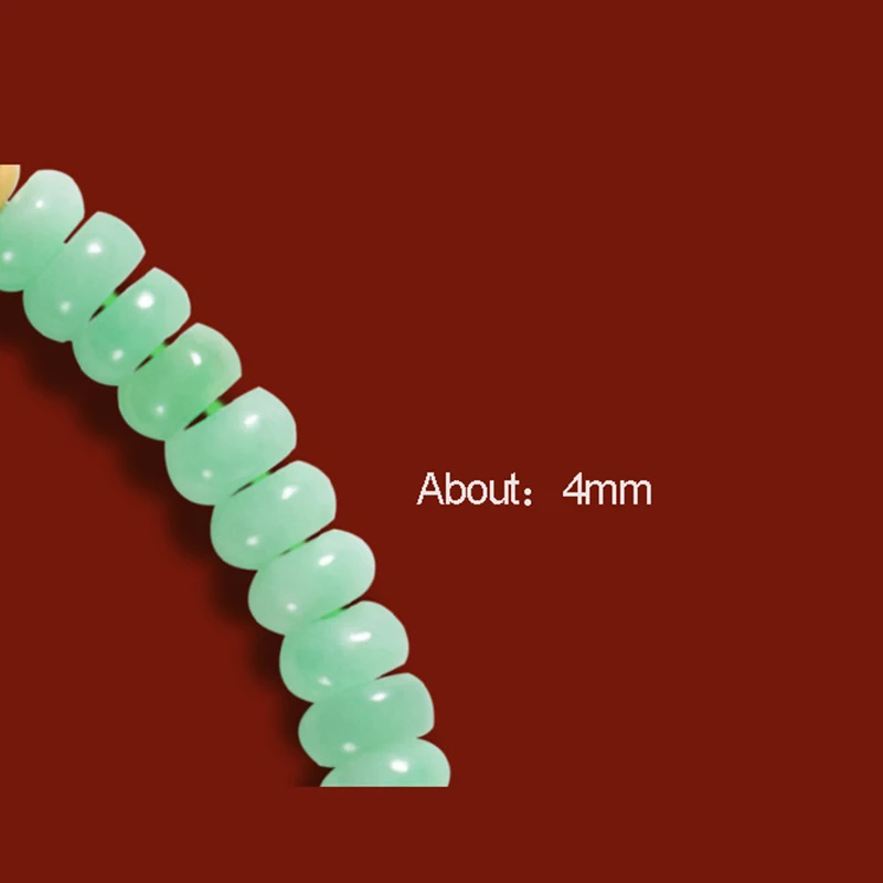 Ювелирные изделия из бисера из нефрита Abacus для женщин S925, посеребренный роскошный браслет из 18-каратного золота Hetian Baiyu для женщин или пары (art.: 3920ccc90a6b7) - 3920ccc90a6b7