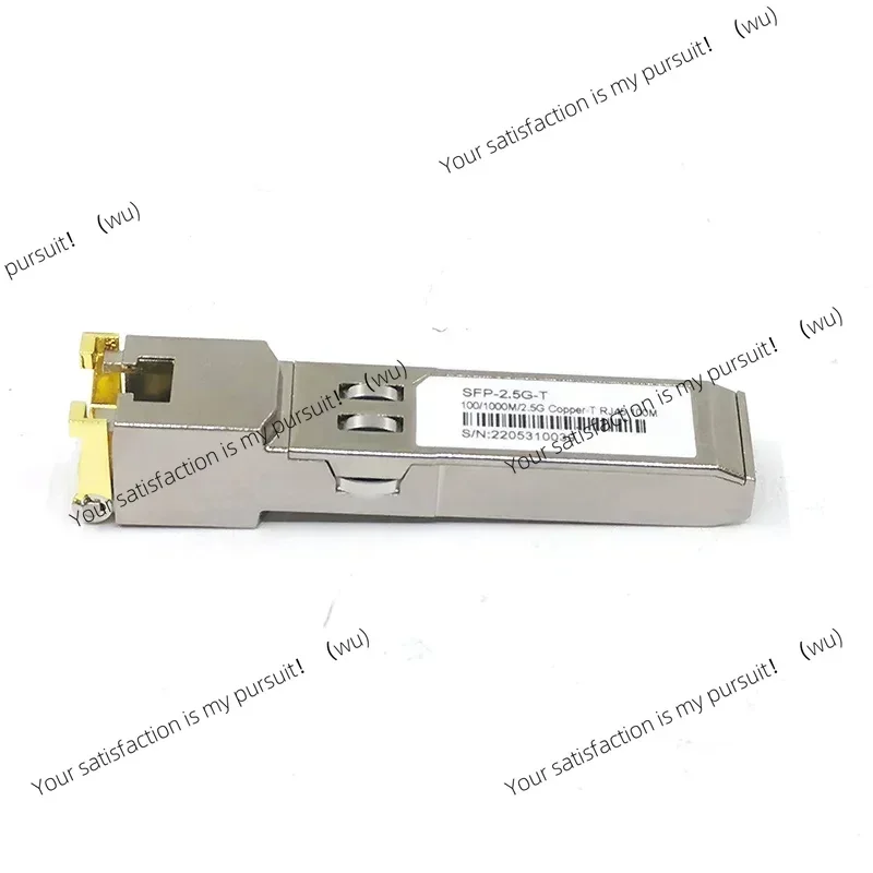 Фото 2,5G Sfp + Naar RJ45 Koper Module 2,5Gb Sfp RJ45 Модуль 100M для Cisco Mikrotik Tp-Link D-Link №5