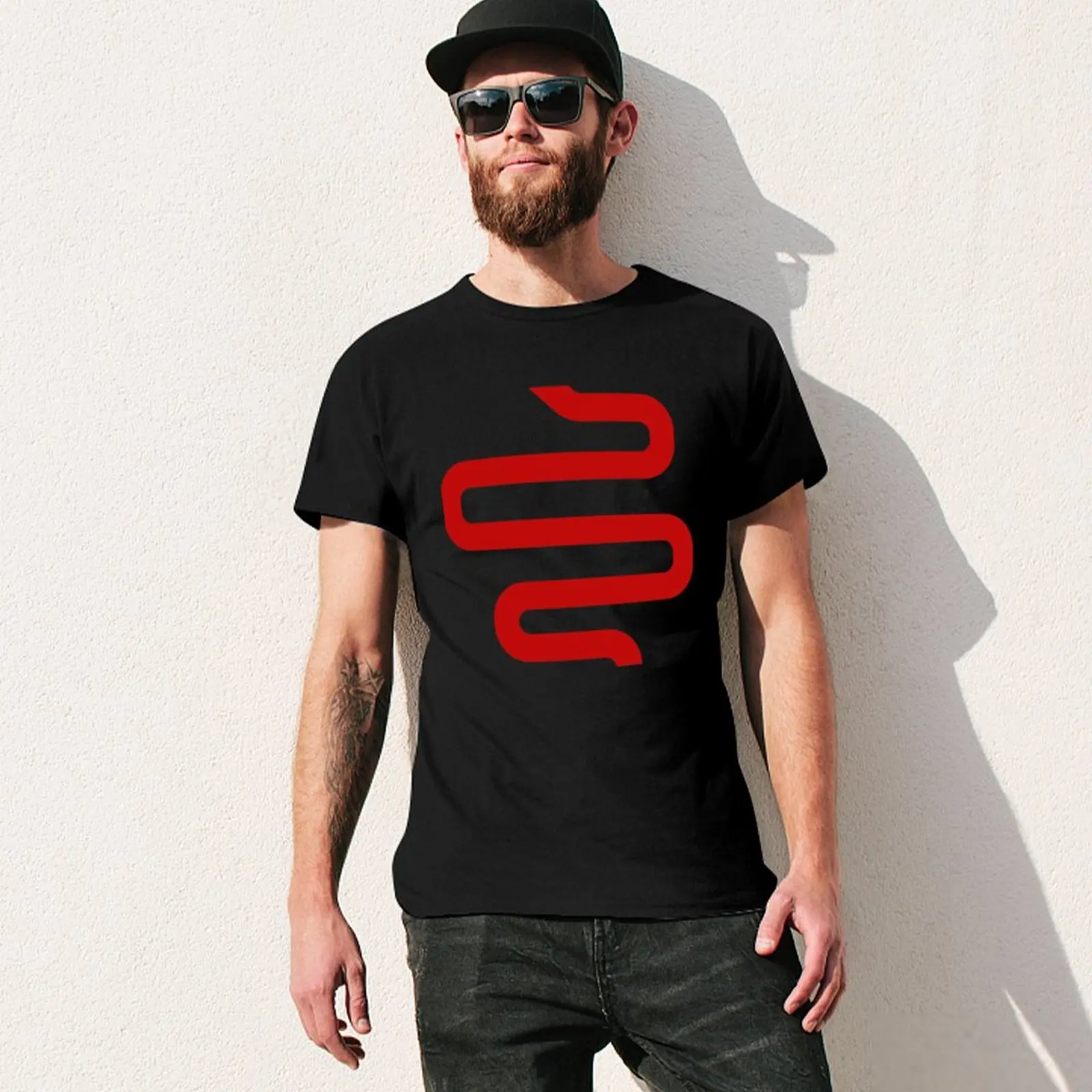 Фото Футболка Sickick Red S!ckK!ck Essential, мешковатые рубашки, летняя одежда, мужские футболки №3