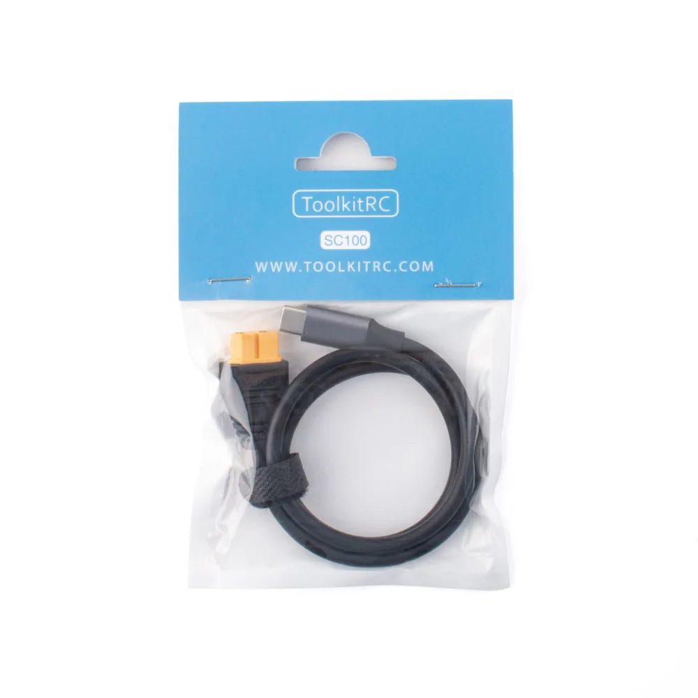 Фото Новый зарядный кабель Toolkitrc SC100 USB-C To XT60 №5
