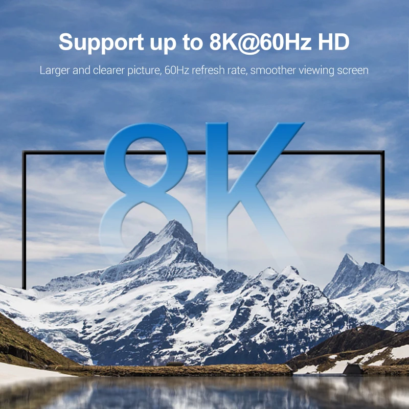 Фото Адаптер разъема HDMI 2.1 8K 60 Гц Mini HDMI Micro HDMI 270 90 градусов «папа-мама» для HDTV PS4 PS5 ПК Ноутбук 4K HDMI Extender №3