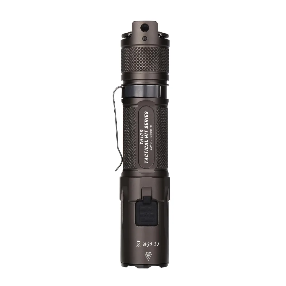 Фото JETBEAM TH10R фонарик 2000 люмен USB перезаряжаемый XHP35 HD светодиодный USB перезаряжаемый EDC мощный тактический фонарик №2