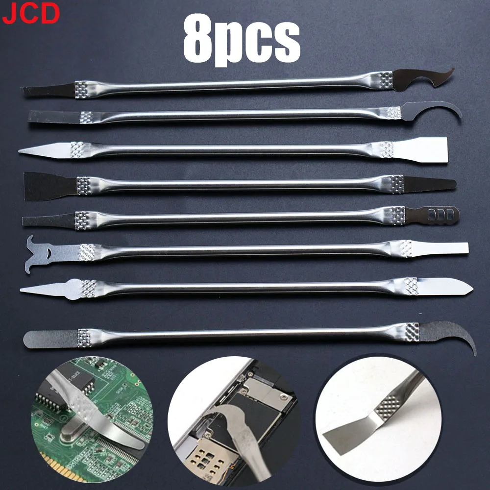 JCD 8 в 1, инструмент для удаления клея, инструмент для ремонта телефона, ремонт микросхем процессора, тонкие лезвия, ручной инструмент для пиратского ремонта мобильного телефона, компьютера