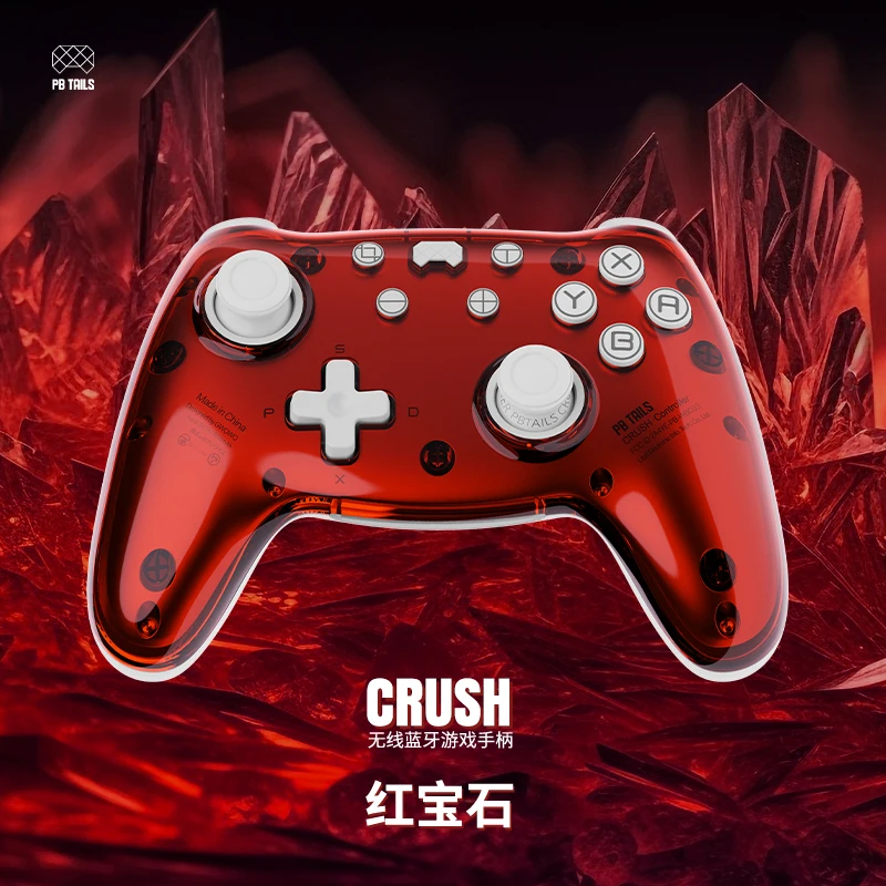 Фото PB TAILS CRUSH Bluetooth-контроллер Геймпад с эффектом Холла Джойстик для Nintendo Switch PC Steam Raspberry Pi iOS Android №3