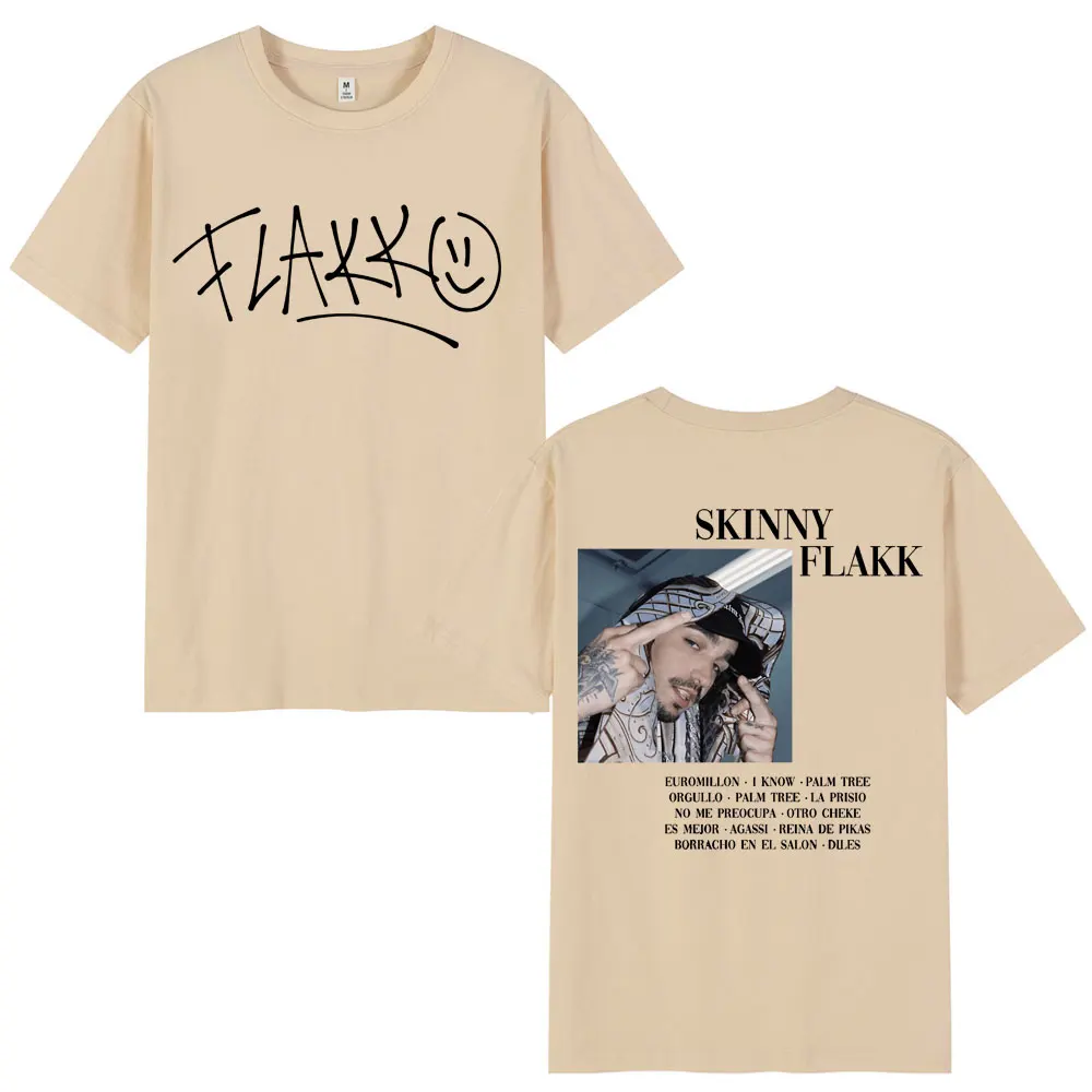Хлопковая футболка Rapper Rels B Skinny Flakk, мужская одежда, модные футболки в стиле хип-хоп, поп-одежда для подростков, топы большого размера, футболки (art.: 3920cca2a4fba) - 3920cca2a4fba