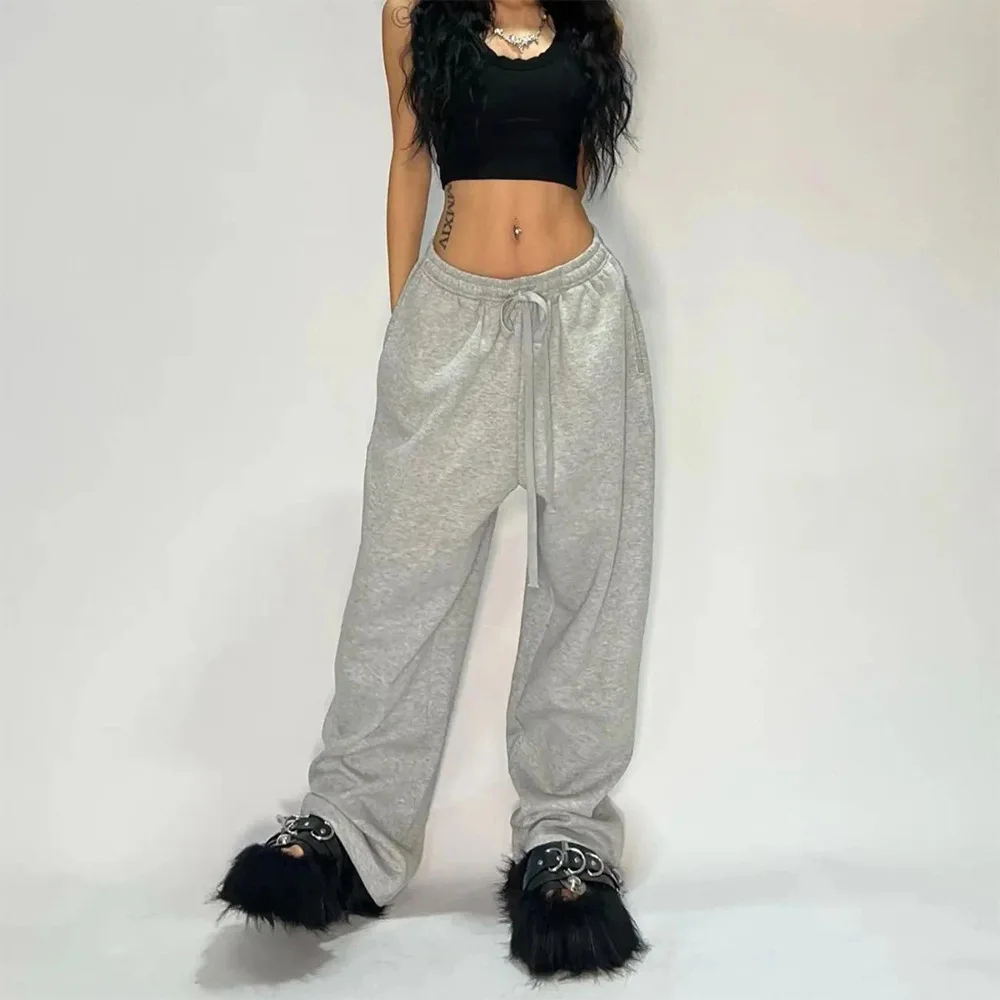 Фото Harajuku правый Pijpen Joggingbroek для женщин Elastische Taille Casual Sportbroek Vrouw Уличная одежда Sportkleding Vrouwelijke №4