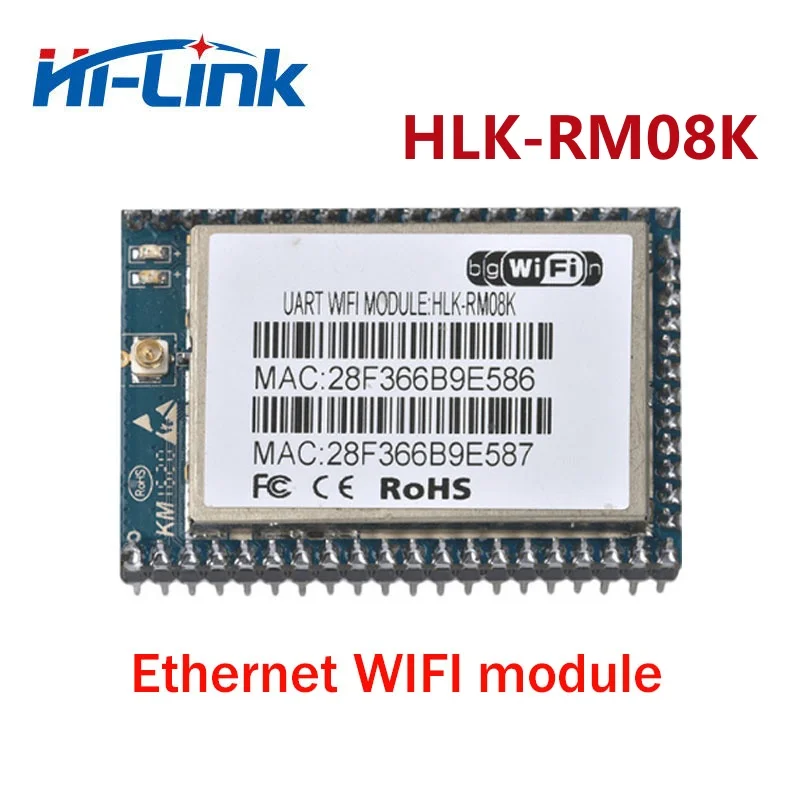 HLK-RM08K последовательный порт превращает модуль Wi-Fi Ethernet с умным управлением, Φ MT7688K, беспроводной и последовательный модуль IoT