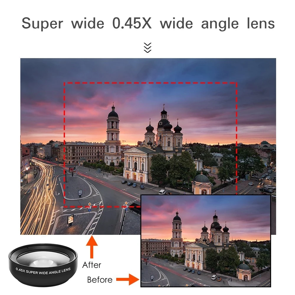 2023 Новый Lensa Ponsel 2 в 1, поворотный Super X Lensa Kamera HD Makro X для iPhone 12 11 8 7 6XS Samsung Huawei Xiaomi (art.: 3920c00de149a) - 3920c00de149a