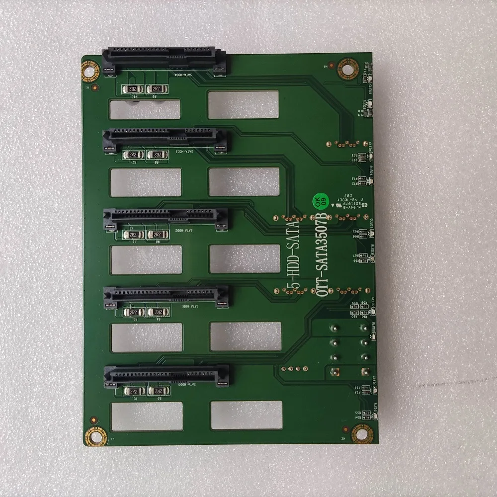 Фото Top N1 аксессуары для шасси Backplane SATA коннектор 5 печатная плата интерфейса жесткого диска №4